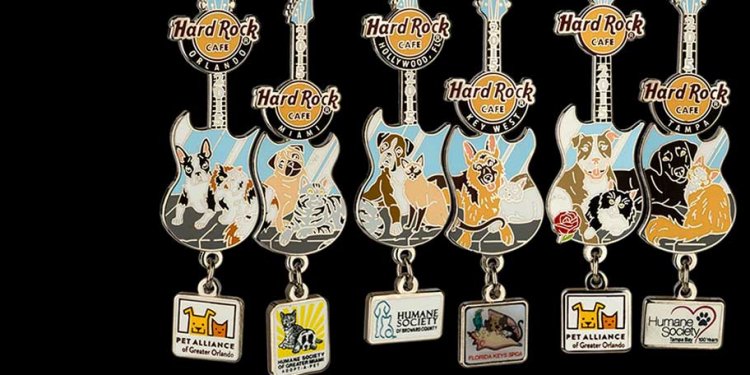 Hard Rock Pet Pins - Pet