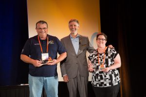 From left: David Morton (HCPRC), Gregory Castle (Best Friends Animal Society), Danyelle Ho (HSTB)