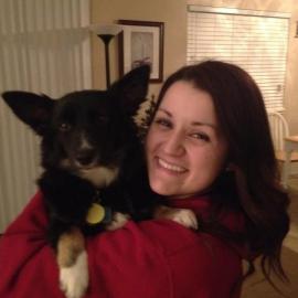 Lisa found Reba at a PetSmart Charities adoption center